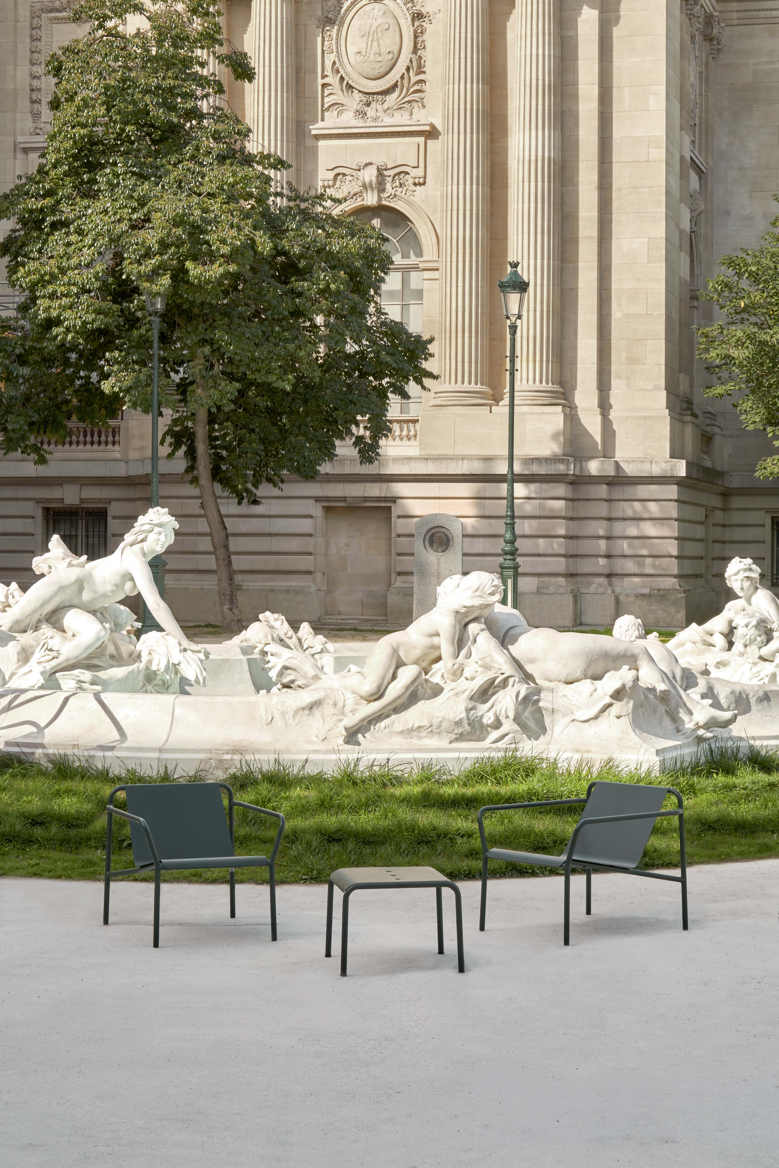 Les jardins du Grand Palais