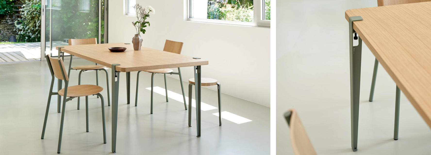 Pieds de table à manger TIPTOE