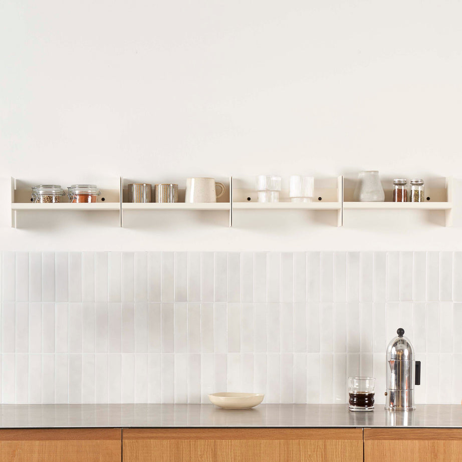 Etagère murale PLI Slim en acier - 20 à 60cm