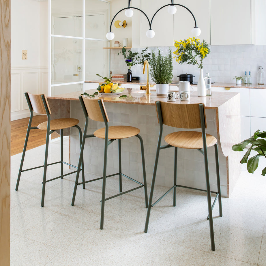 Chaise de bar SSD - bois éco-certifié - 75cm