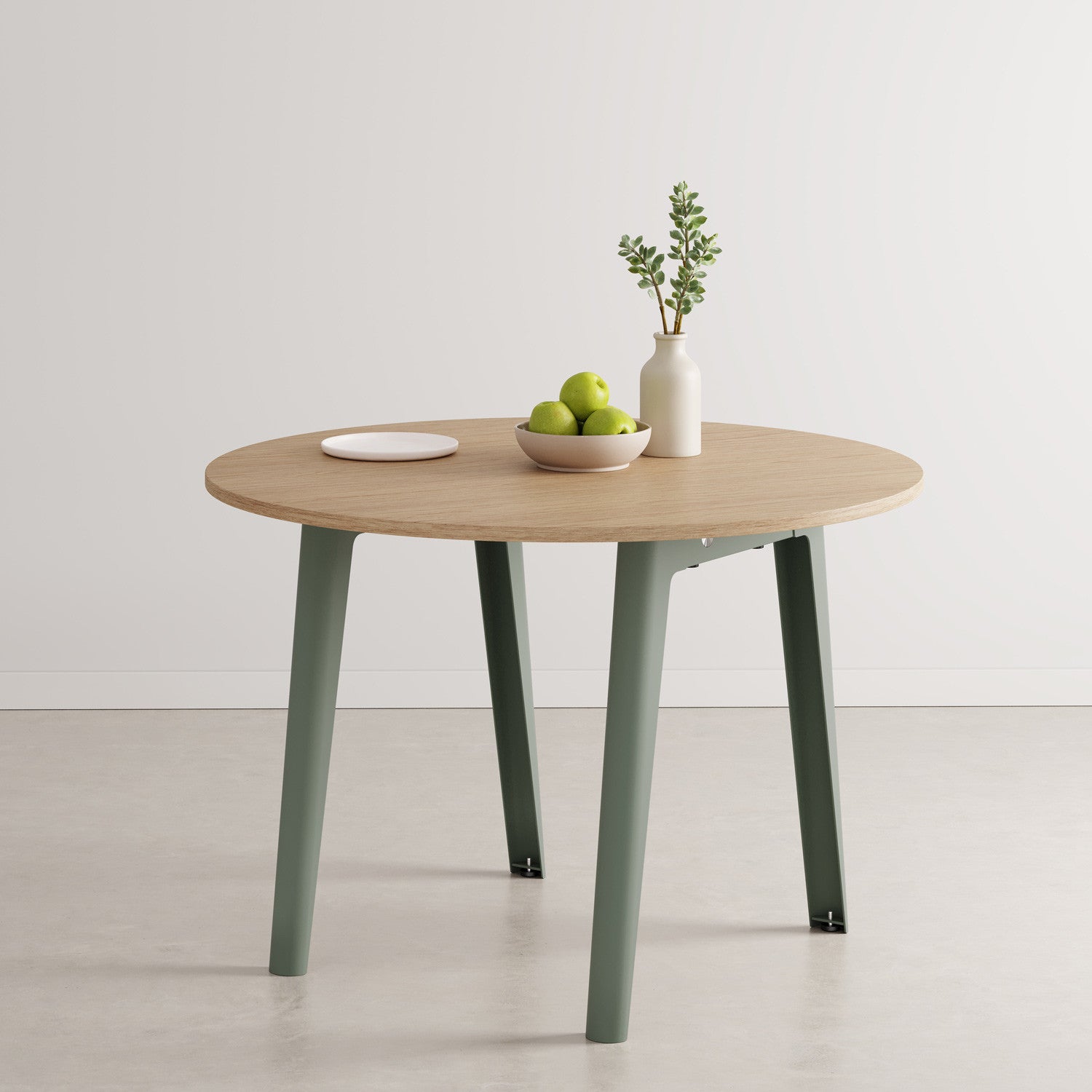 Table ronde NEW MODERN Ø 110cm - bois éco-certifié