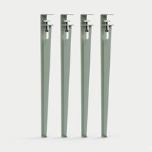 Set of 4 table legs - 75cm