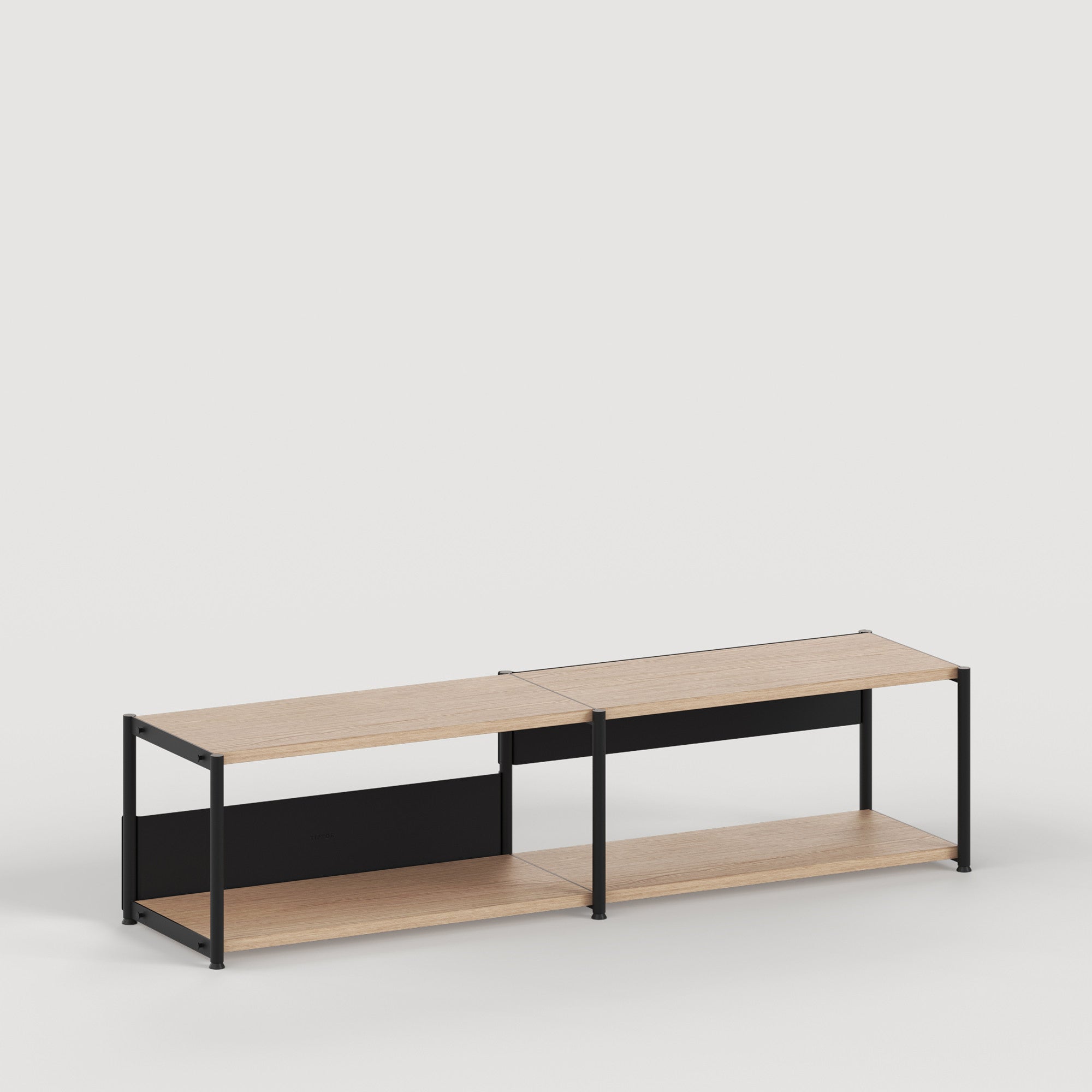 UNIT shelf - H40 to 50 x W164cm - eco-certified wood