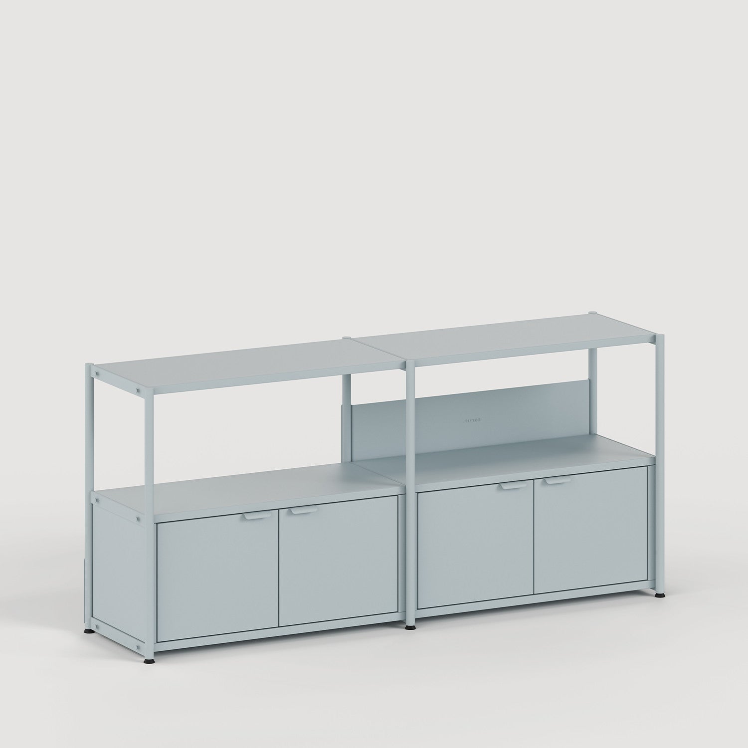 Etagère UNIT - H75 à 85 x L164cm - acier thermolaqué