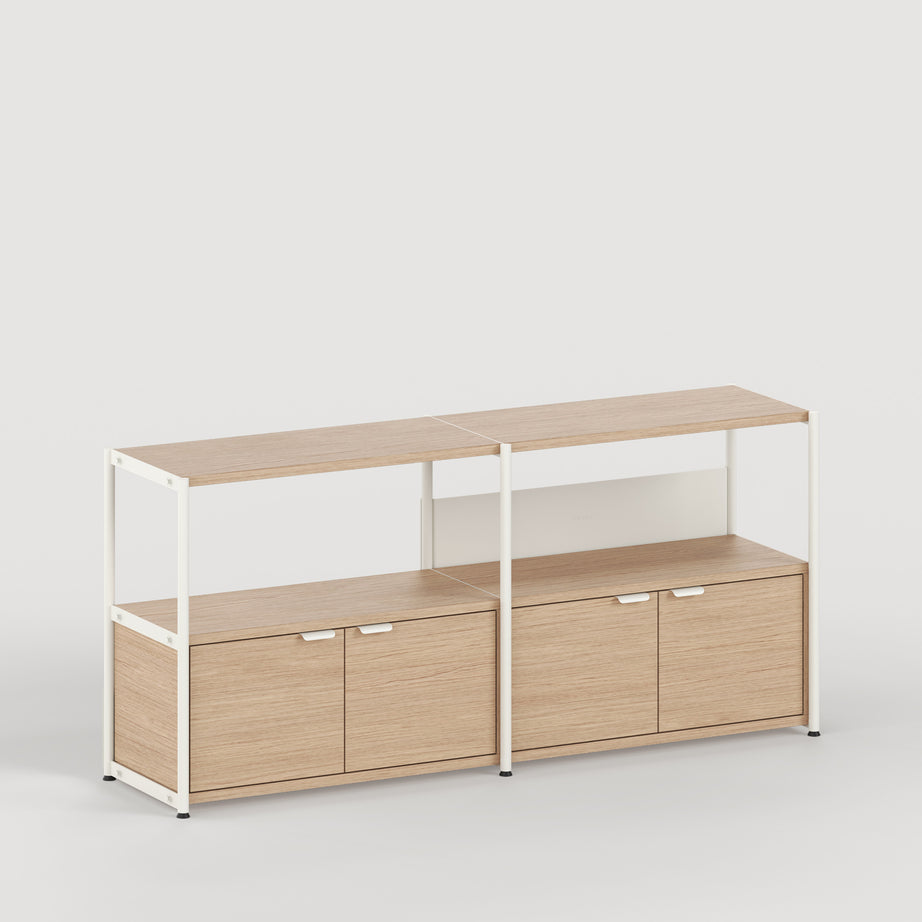 Etagère UNIT - H75 à 85 x L164cm - bois éco-certifié