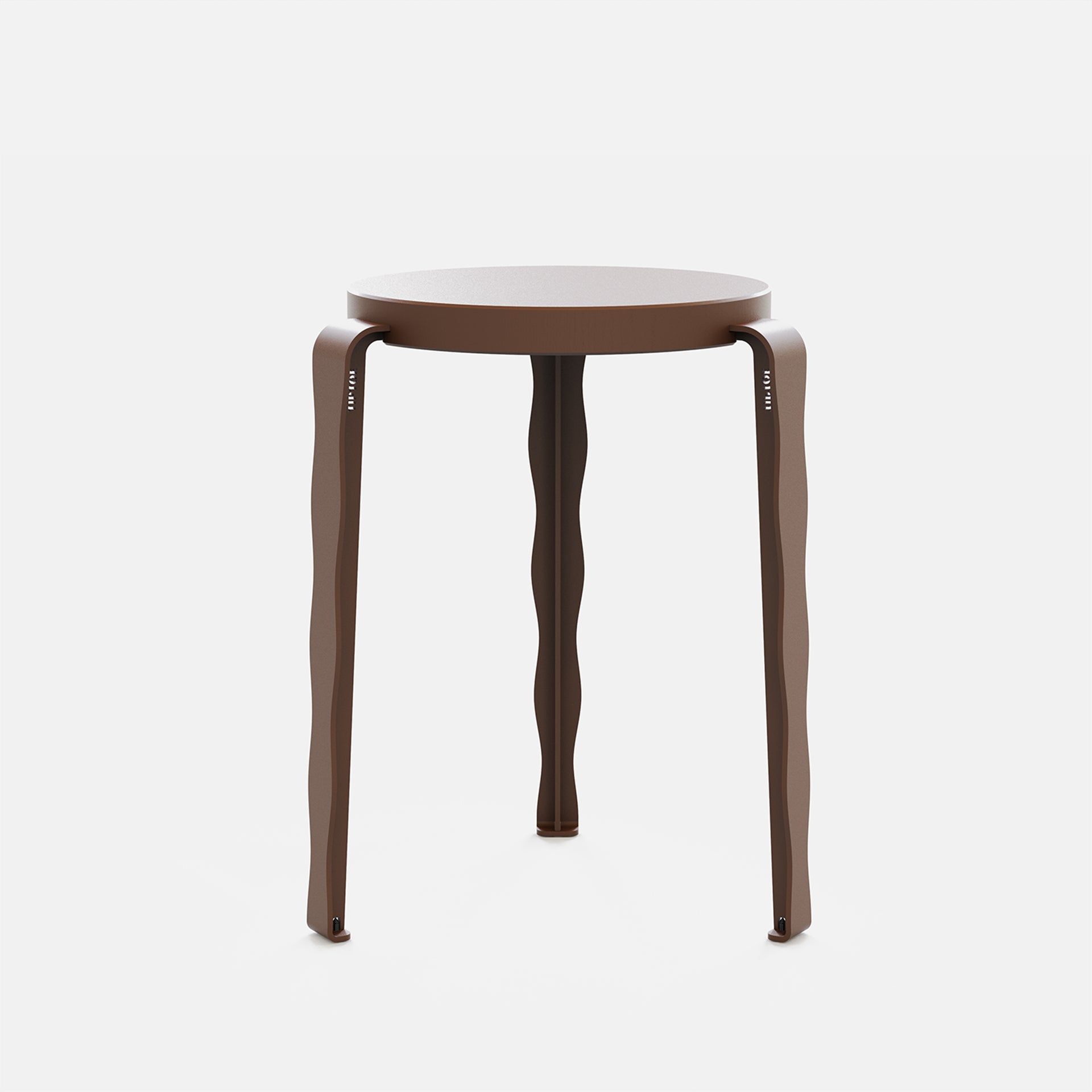 TIPTOE x UCHRONIA - LOU stool monochrome Wave