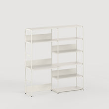 Etagère bureau UNIT - H180 à 215 x L164cm - acier thermolaqué