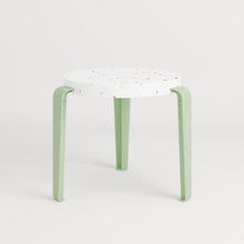 Kinderhocker - recycelter Kunststoff Tutti Frutti