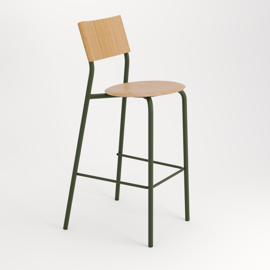 Chaise de bar SSD - bois éco-certifié - 75cm