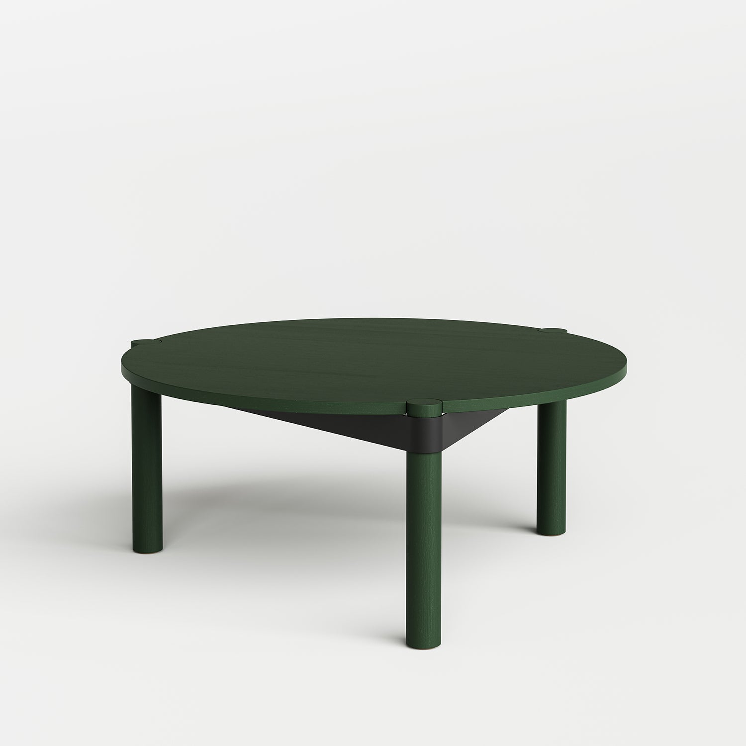 Table basse ronde DISC Ø 80cm - bois éco-certifié