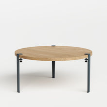 TIPTOE round coffee table Ø 90cm - solid oak