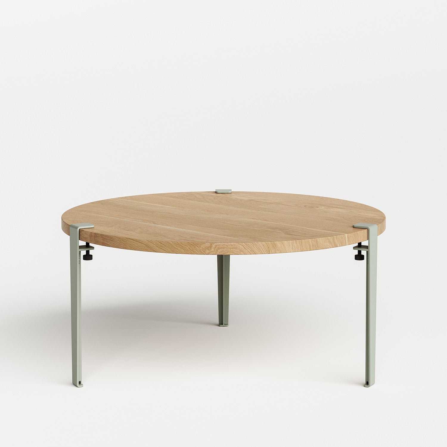Table basse ronde TIPTOE Ø 90cm - chêne massif