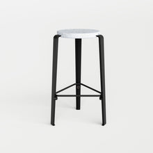 Tabouret de bar LOU - plastique recyclé Venezia