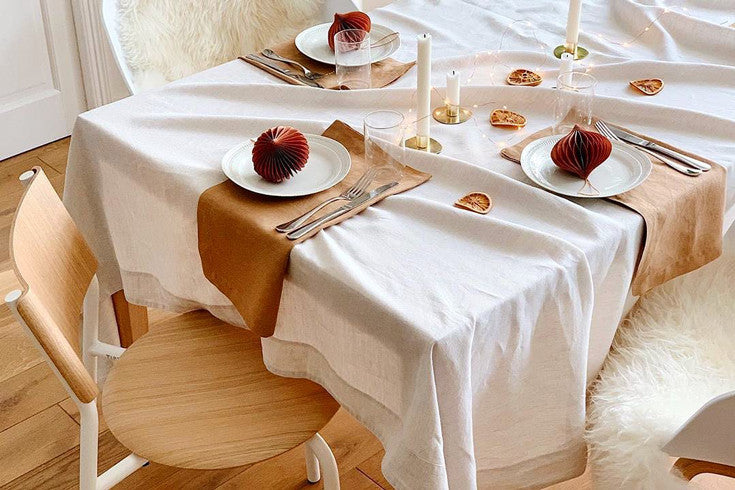 Our deco ideas for a Christmas table