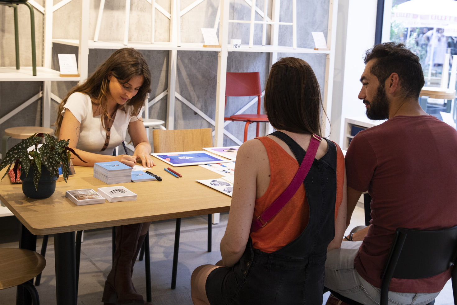 Lorraine Sorlet à la boutique TIPTOE