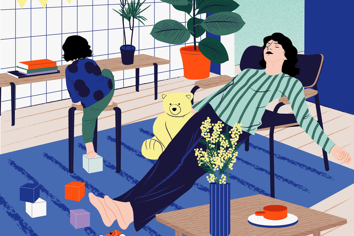 Tiptoe by PALM illustrations