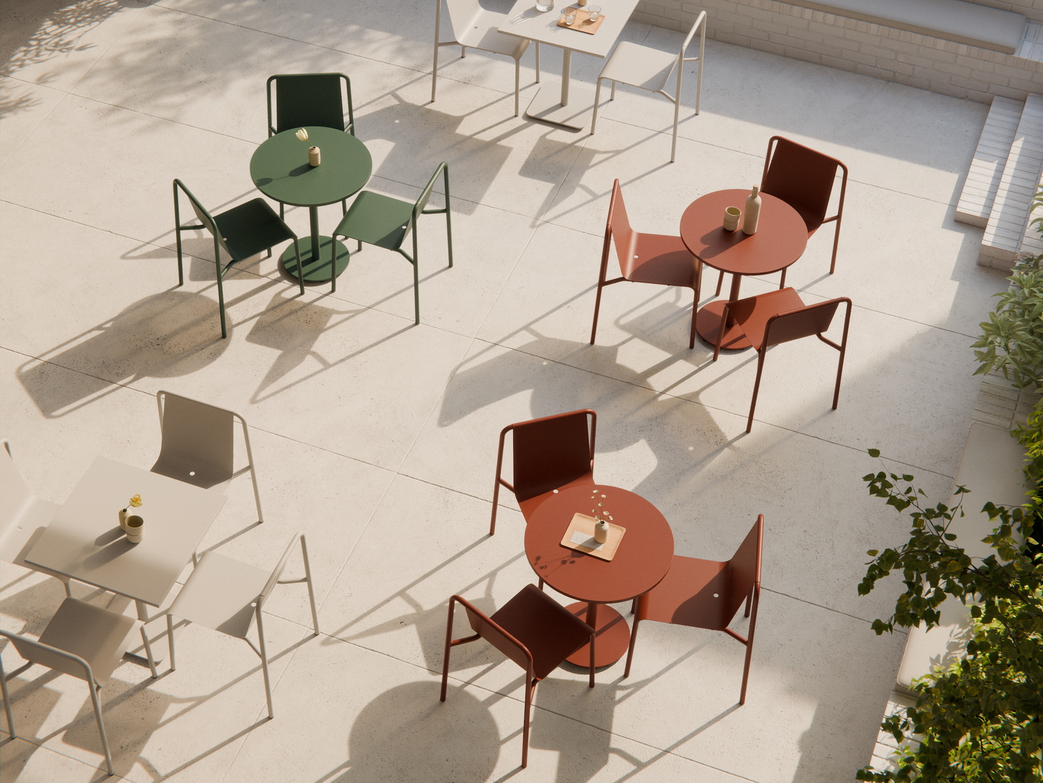 La table bistrot MOKA outdoor