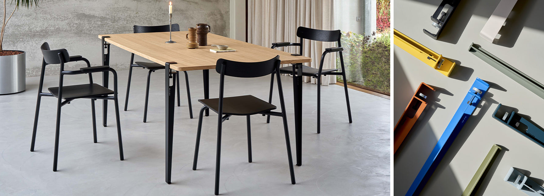 Pieds de table