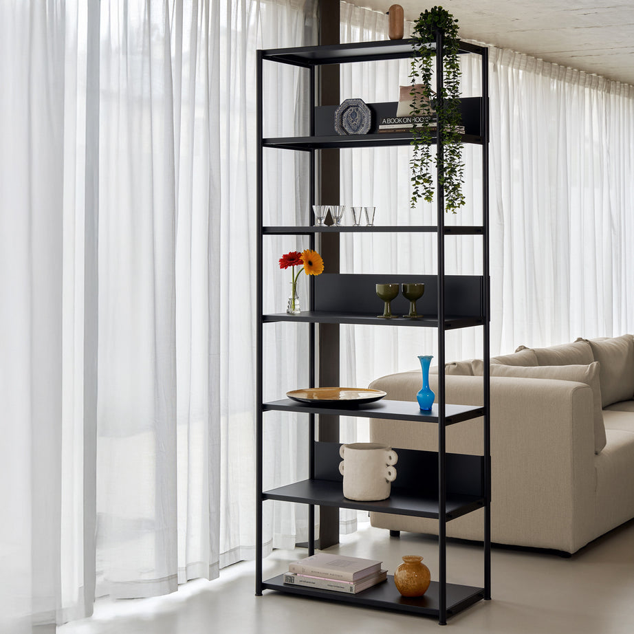 Etagère UNIT - H180 à 215 x L84cm - acier thermolaqué