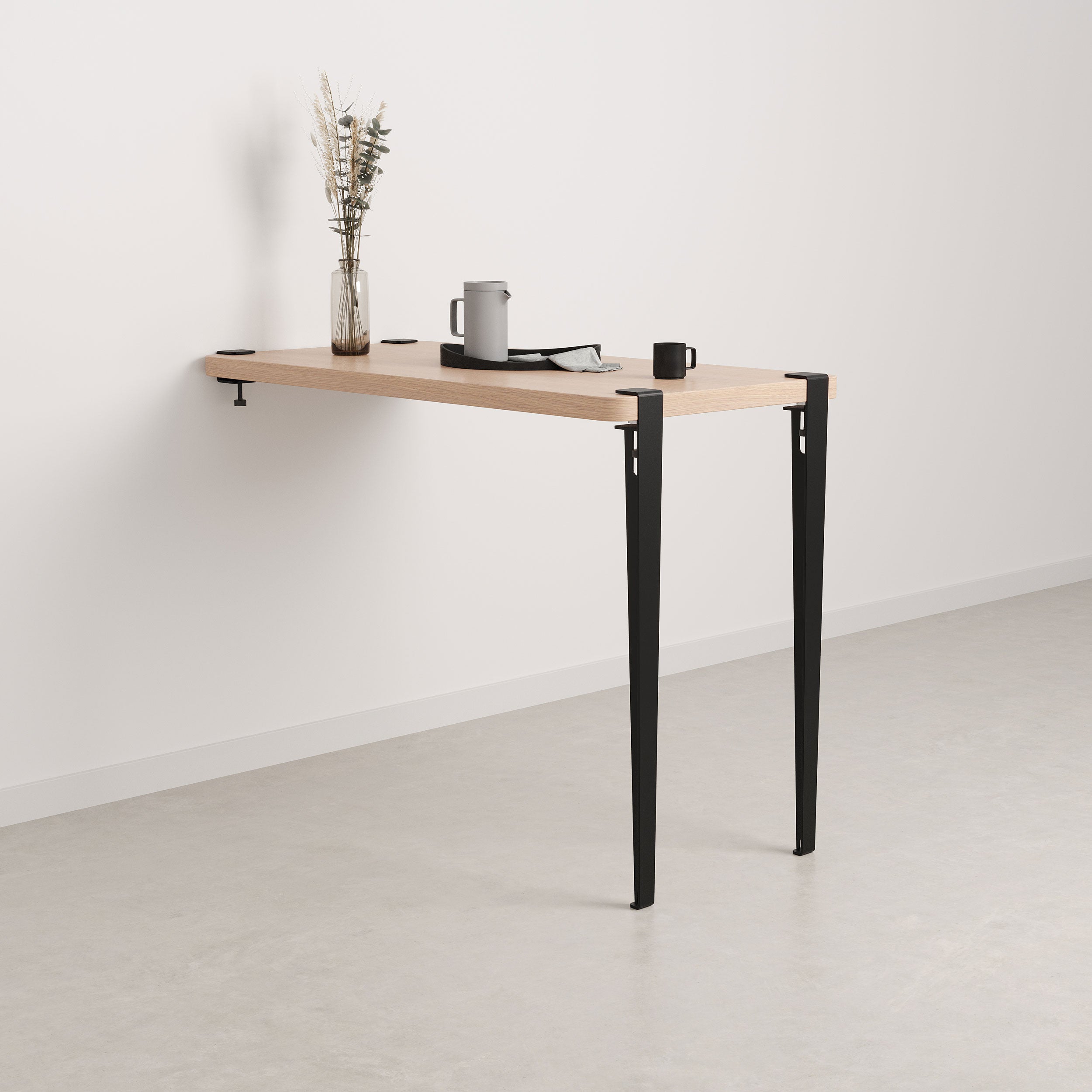 Table haute murale TIPTOE - bois éco-certifié