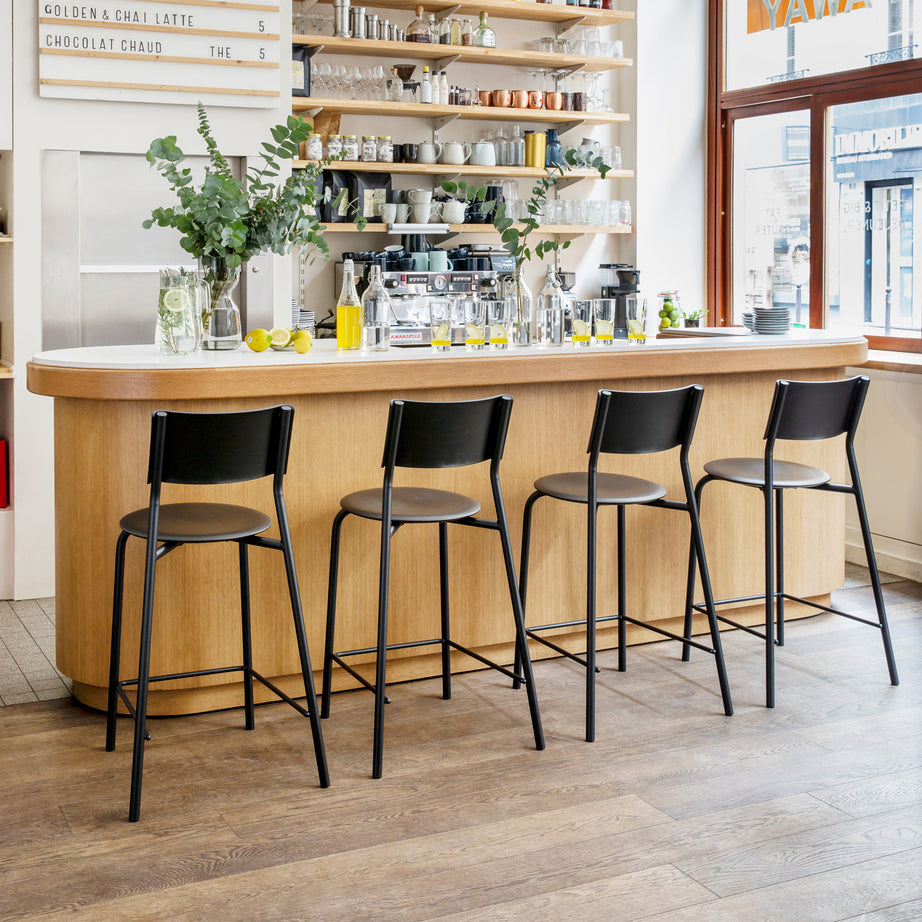 Chaise de bar SSDr - plastique recyclé