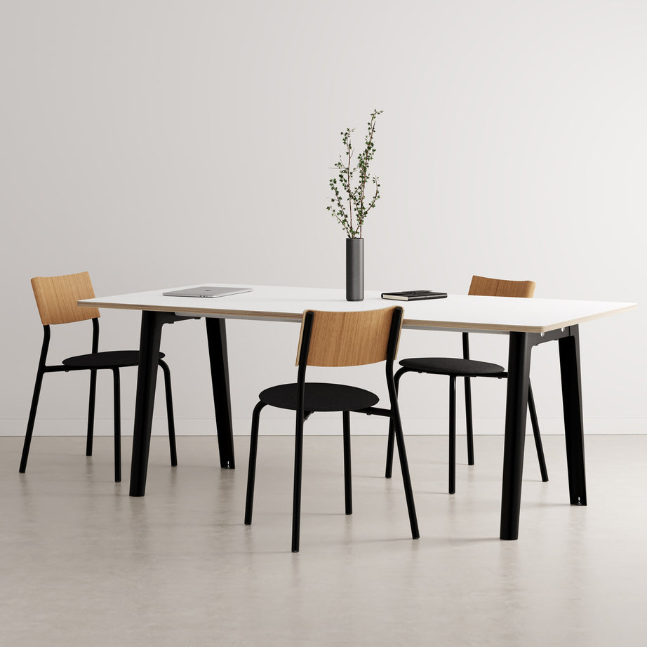 Table de réunion NEW MODERN - multiplis blanc