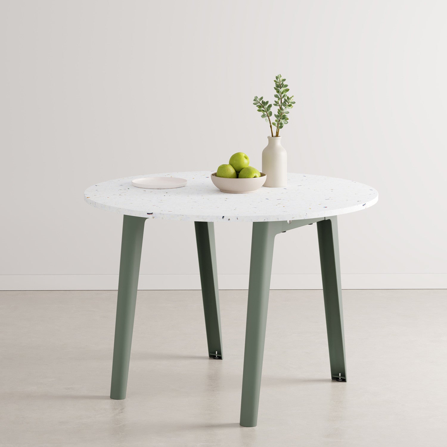 Table ronde NEW MODERN Ø 108cm - plastique recyclé Venezia