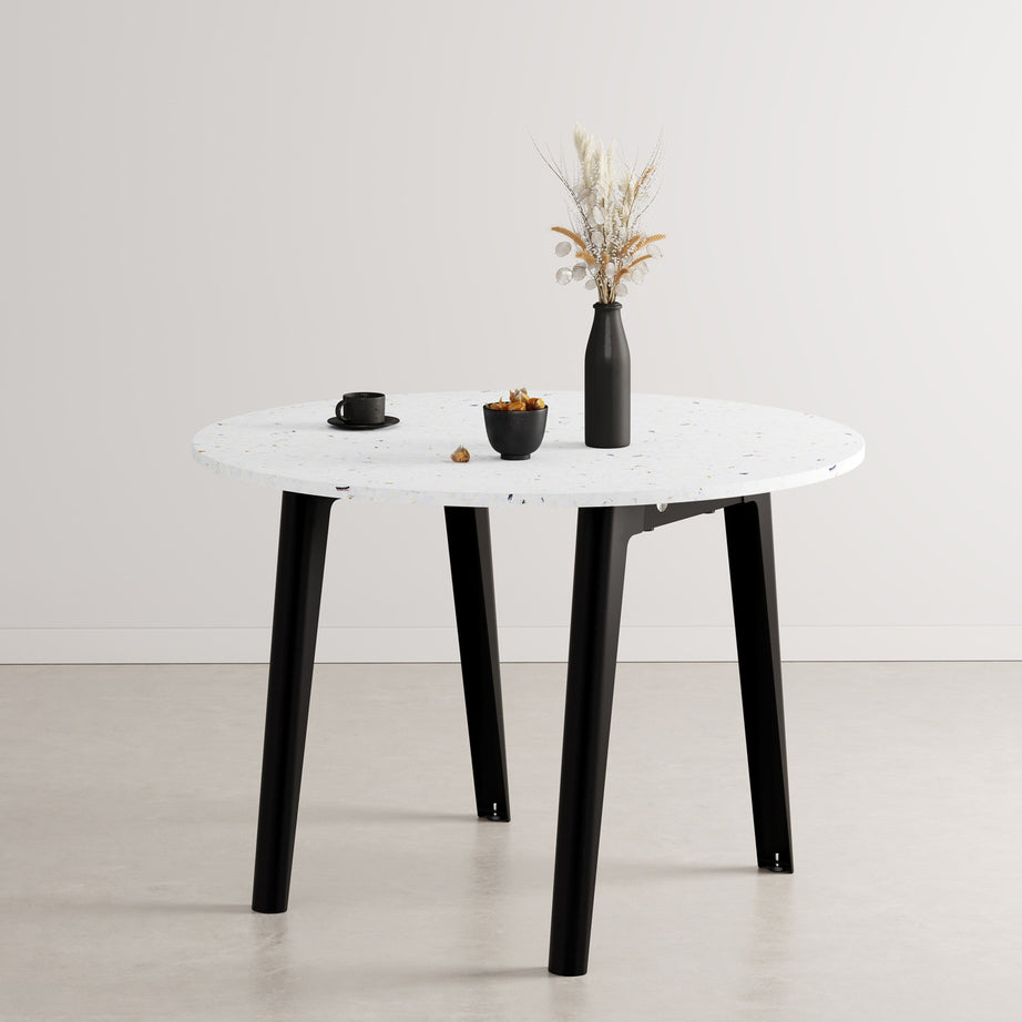 Table ronde NEW MODERN Ø 108cm - plastique recyclé Venezia