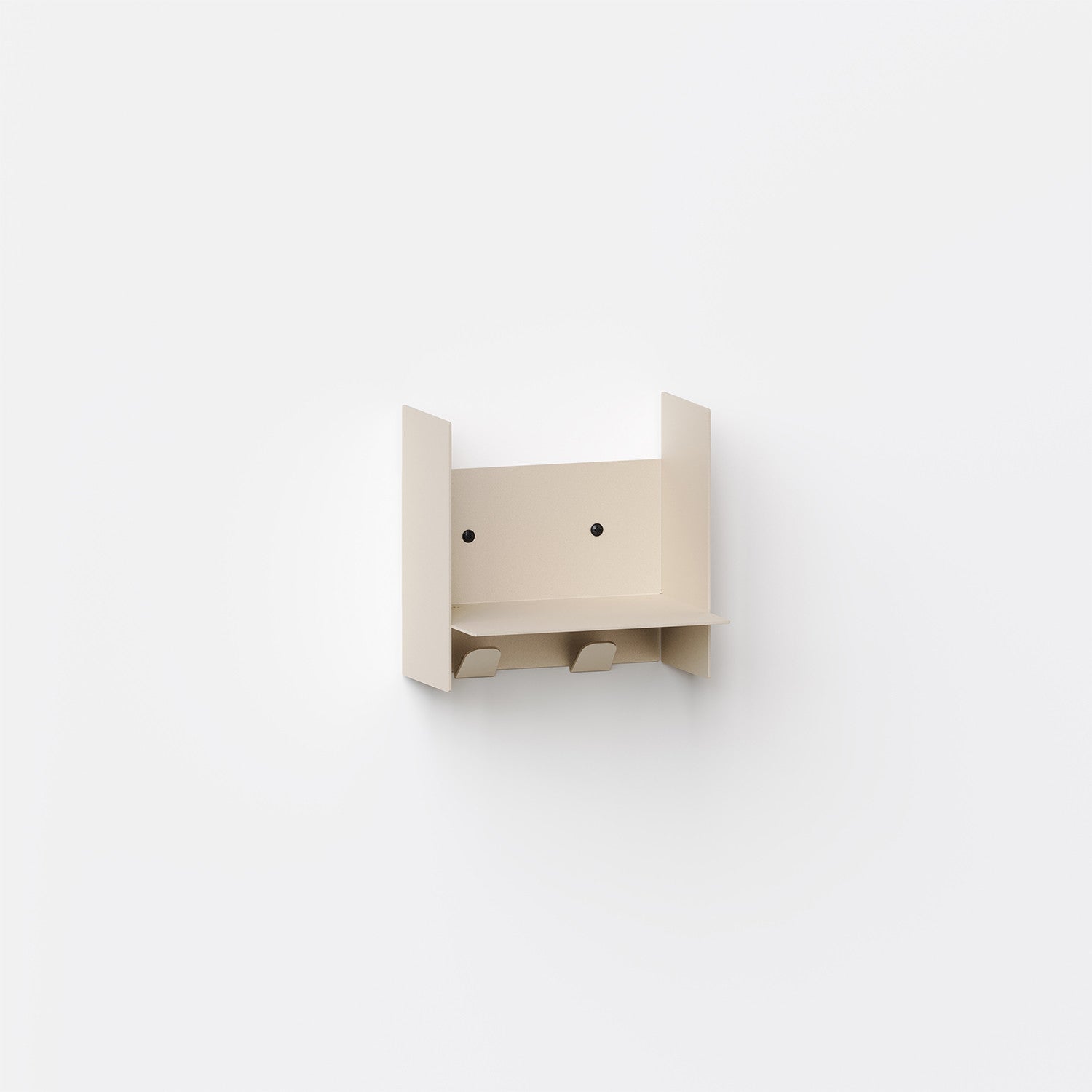 PLI steel wall-mounted coat rack - 20 to 60 cm