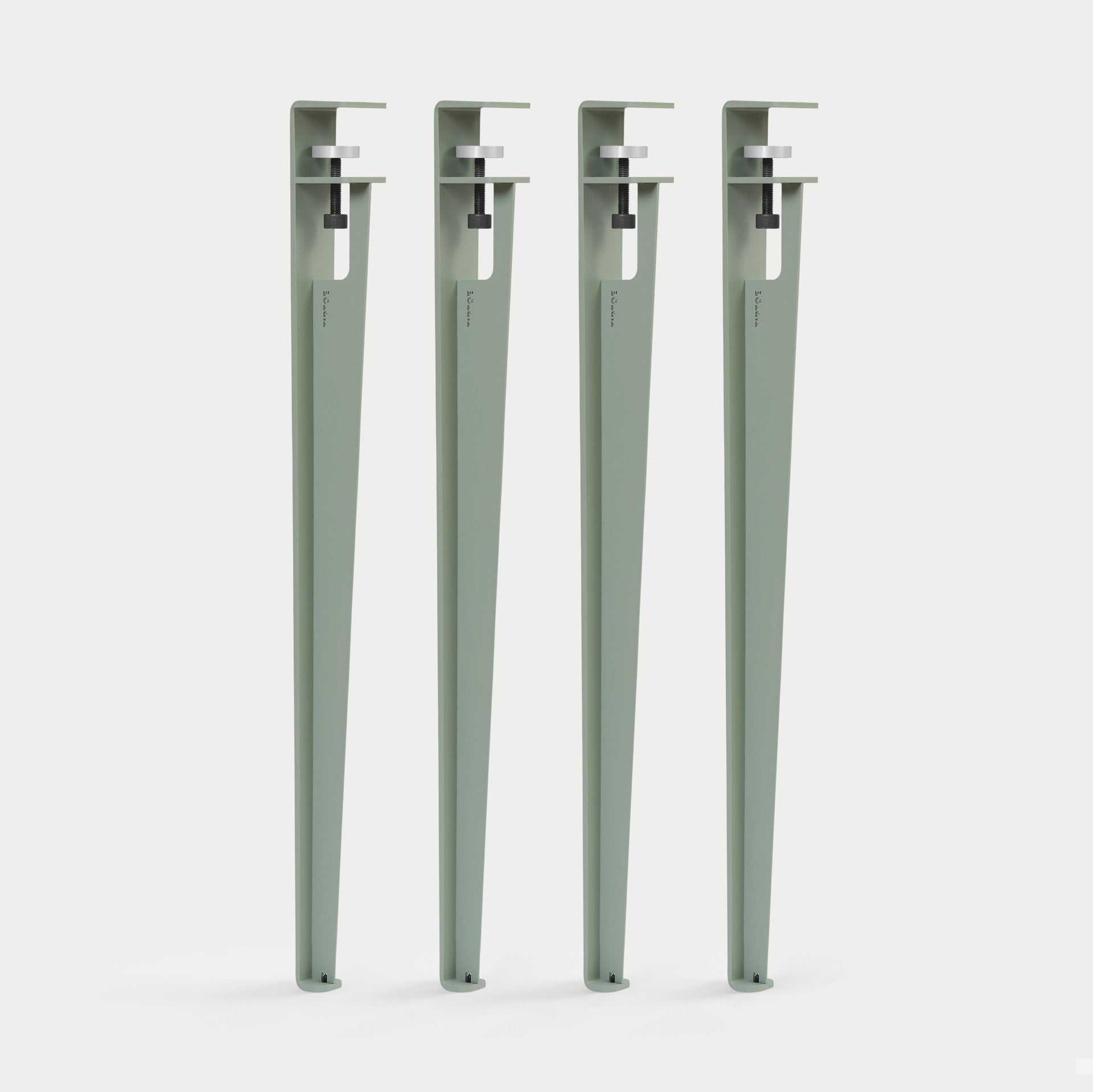 Lot de 4 pieds de table - 75cm