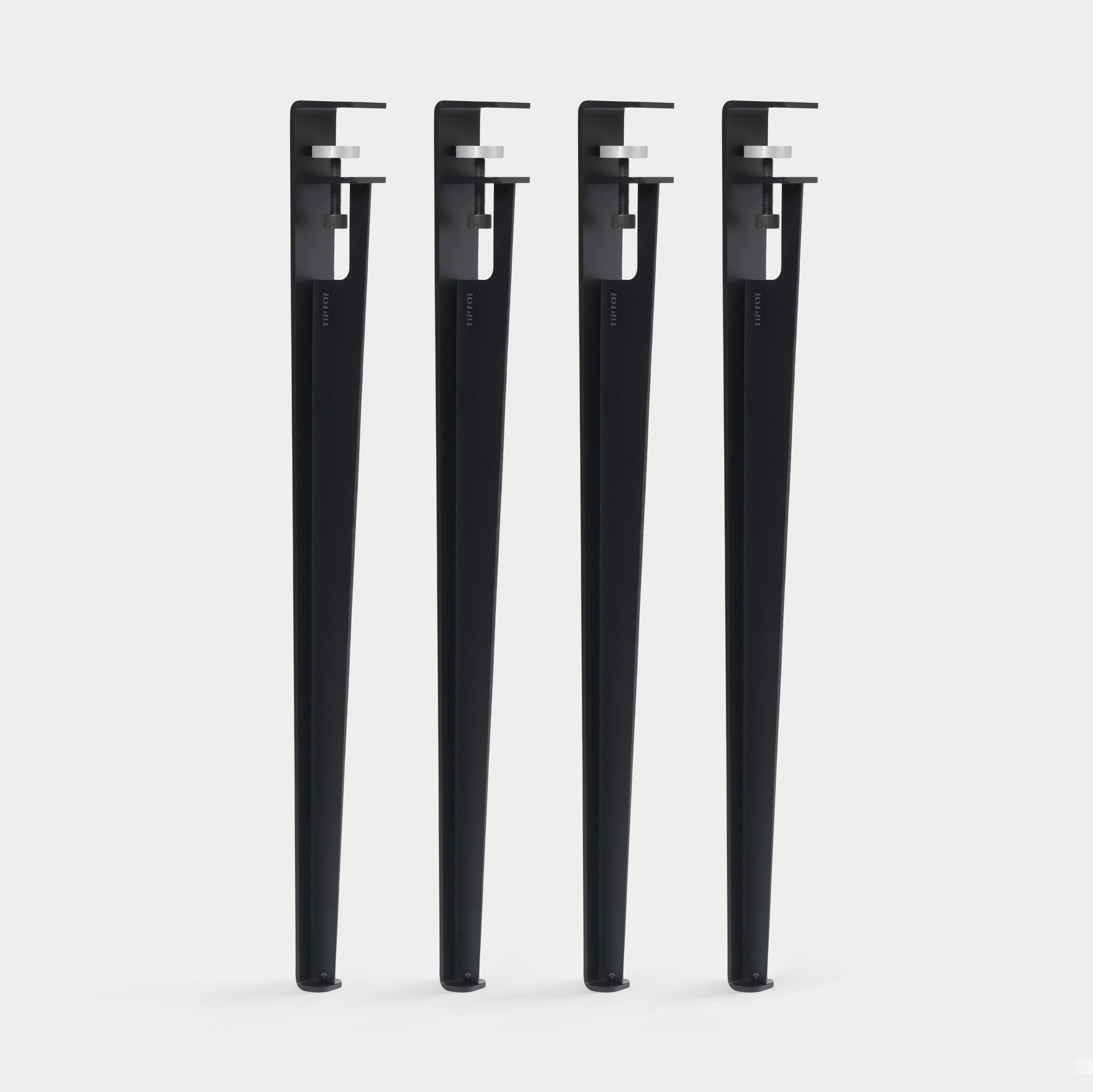 Lot de 4 pieds de table - 75cm