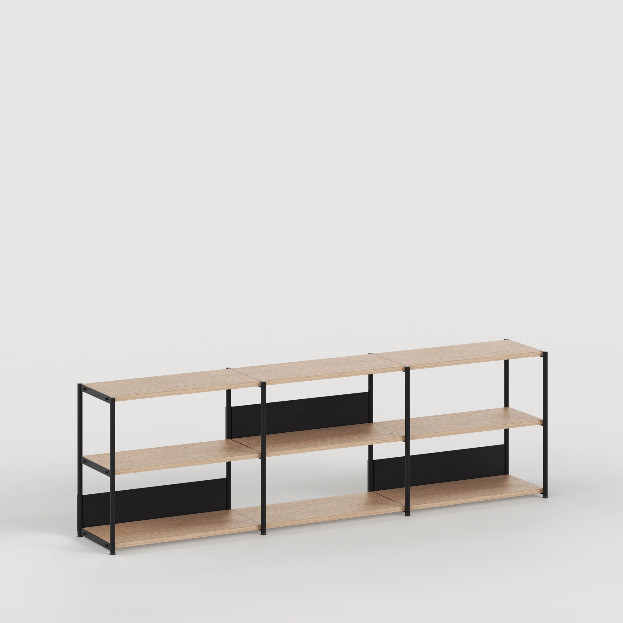 Scaffale UNIT - H75 à 85 x L244cm - legno eco-certificato