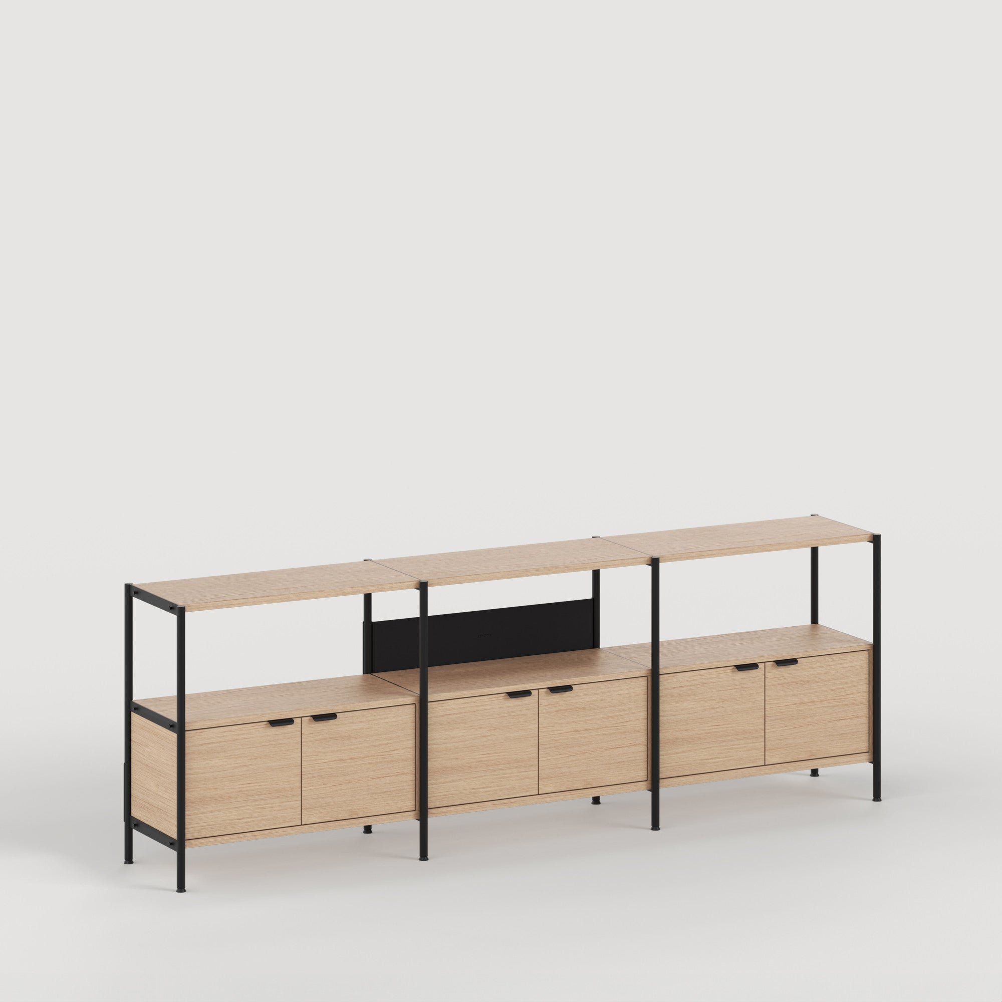 Etagère UNIT - H75 à 85 x L244cm - bois éco-certifié