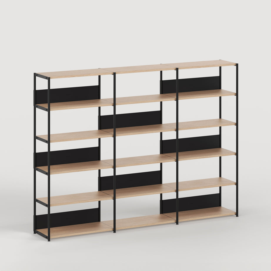 Etagère UNIT - H180 à 215 x L244cm - bois éco-certifié