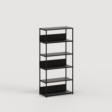 Regal UNIT - H180 bis 215 x B84cm - pulverbeschichteter Stahl