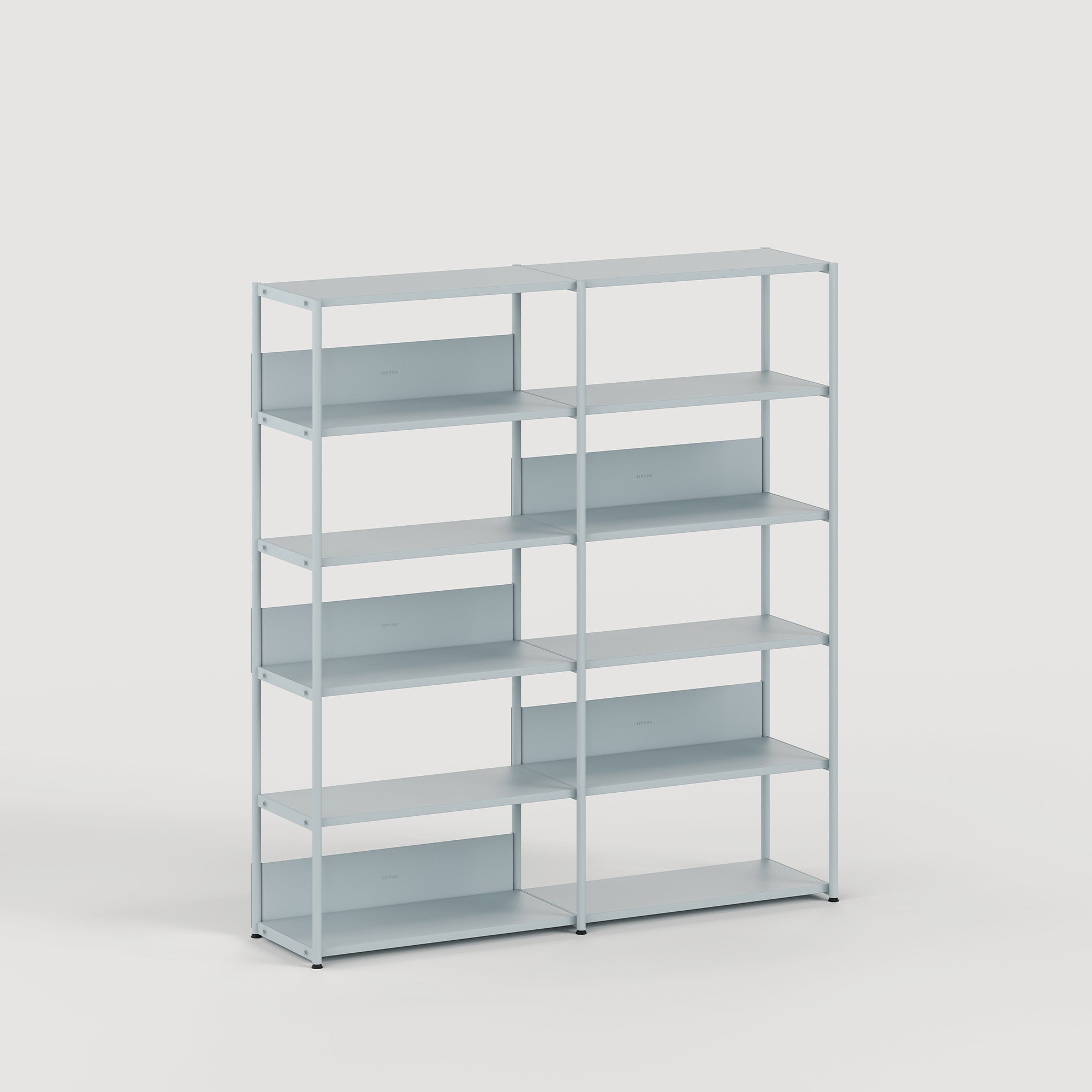 Scaffale UNIT - H180 à 215 x  L164cm - acciaio verniciato a polvere