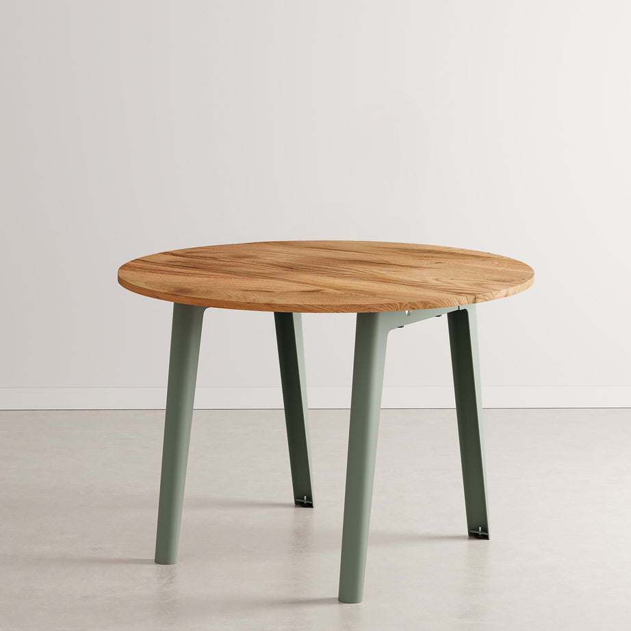 Table ronde NEW MODERN Ø 110cm - bois ancien recyclé