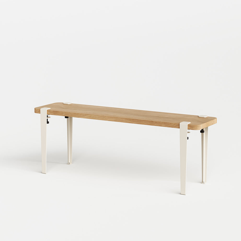 Banc d'appoint TIPTOE 120x30cm - chêne massif