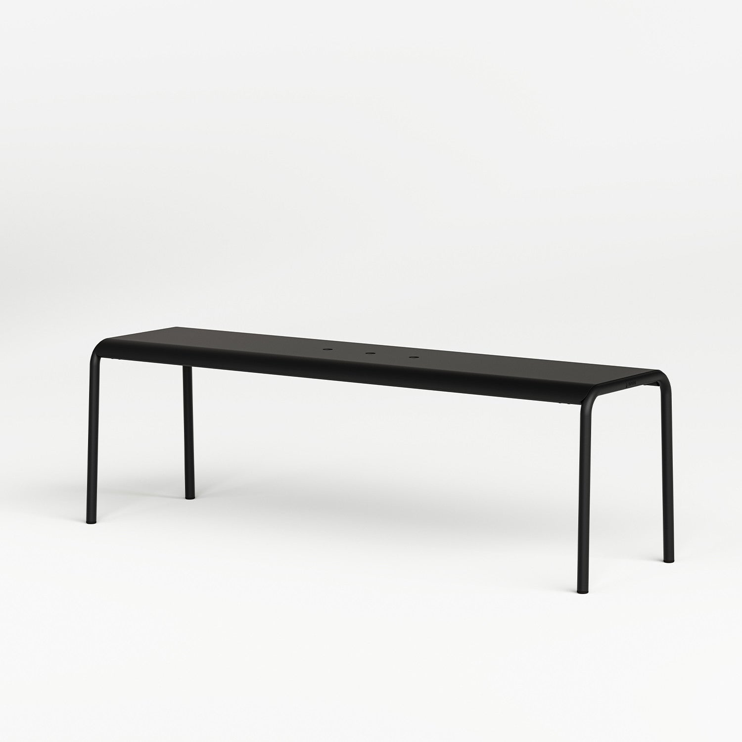 Banc de jardin PANORAMA - acier thermolaqué
