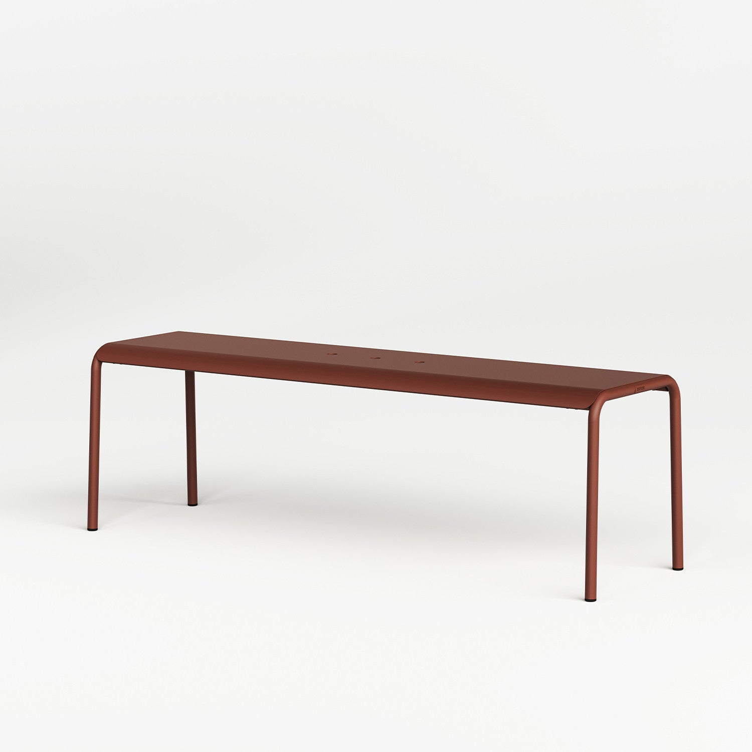 Banc de jardin PANORAMA - acier thermolaqué