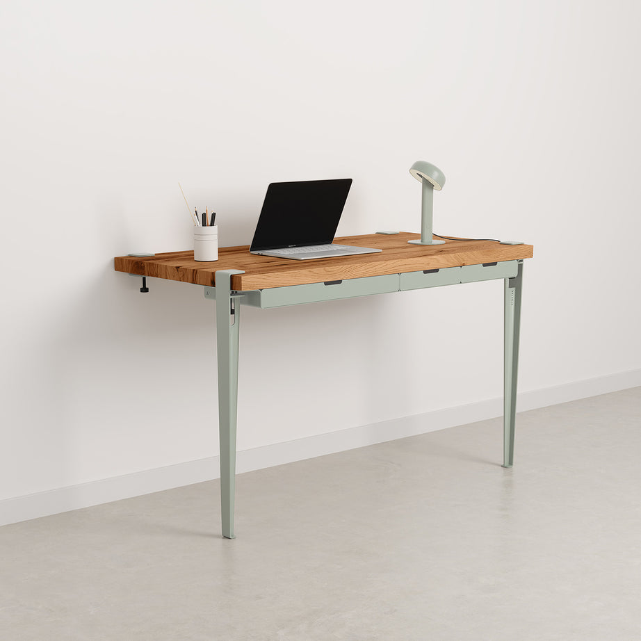 Bureau mural TIPTOE 120x60cm - bois ancien recyclé