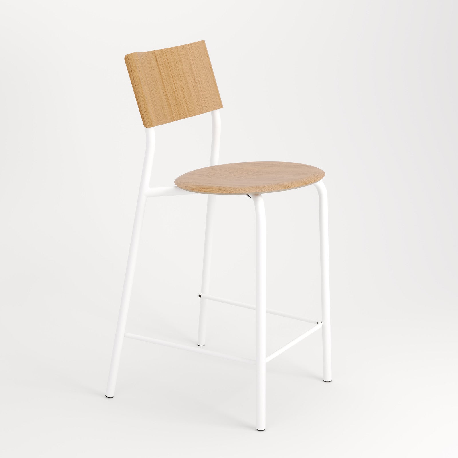 Silla de bar SSD - madera con certificación ecológica - 65cm