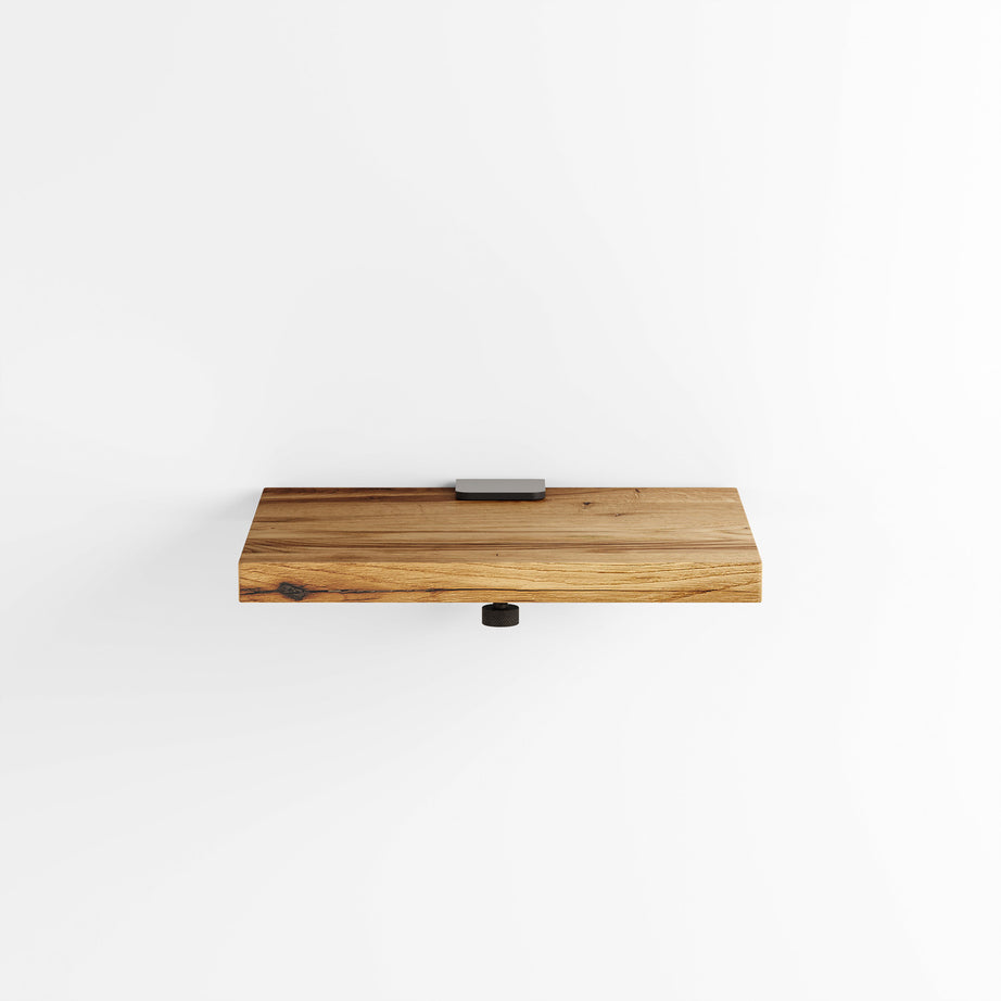 Table de chevet murale murale BRACKET - bois ancien recyclé
