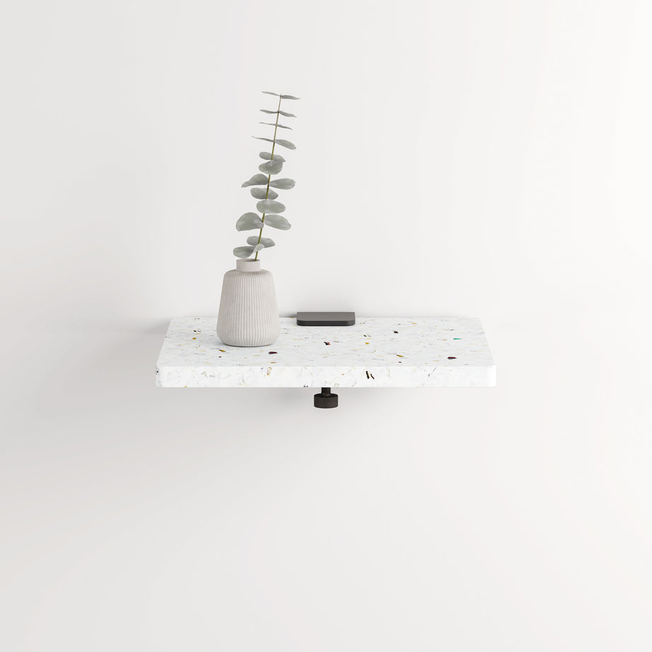 Table de chevet murale BRACKET - plastique recyclé Venezia