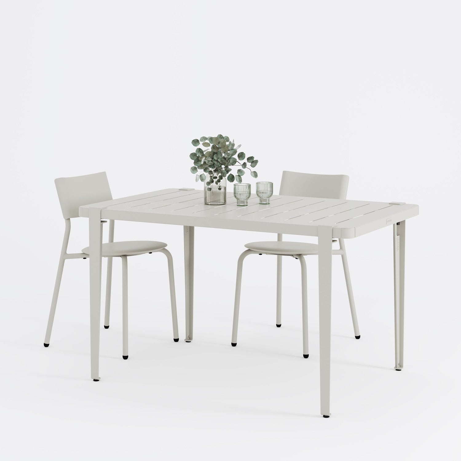 Table de jardin - acier thermolaqué