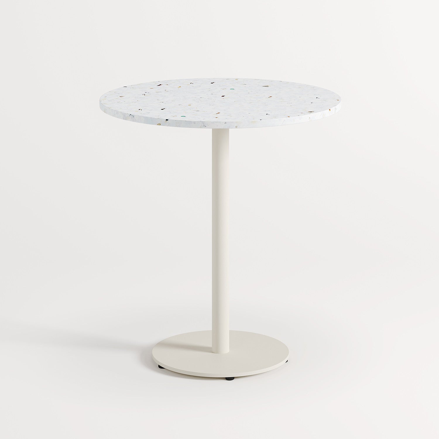 Table bistrot MOKA - plastique recyclé Venezia