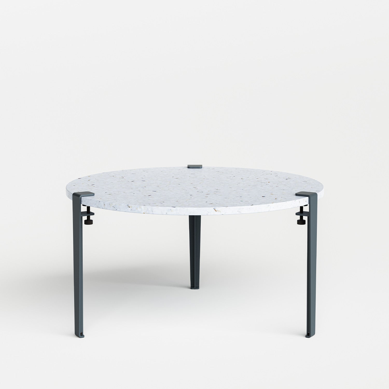 Table basse ronde TIPTOE Ø 80cm - plastique recyclé Venezia