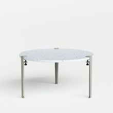 TIPTOE round coffee table Ø 80cm - Venezia recycled plastic