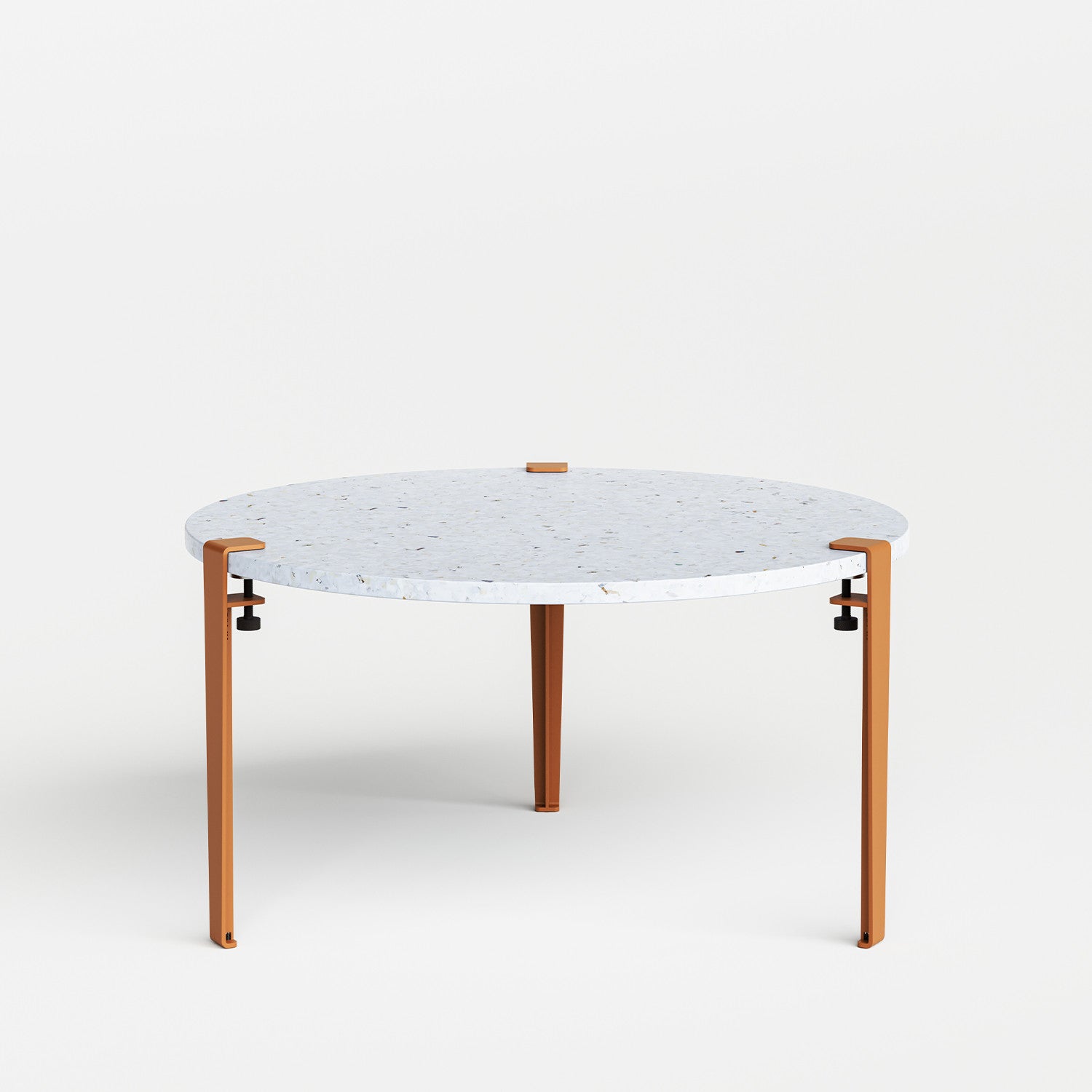 Table basse ronde TIPTOE Ø 80cm - plastique recyclé Venezia