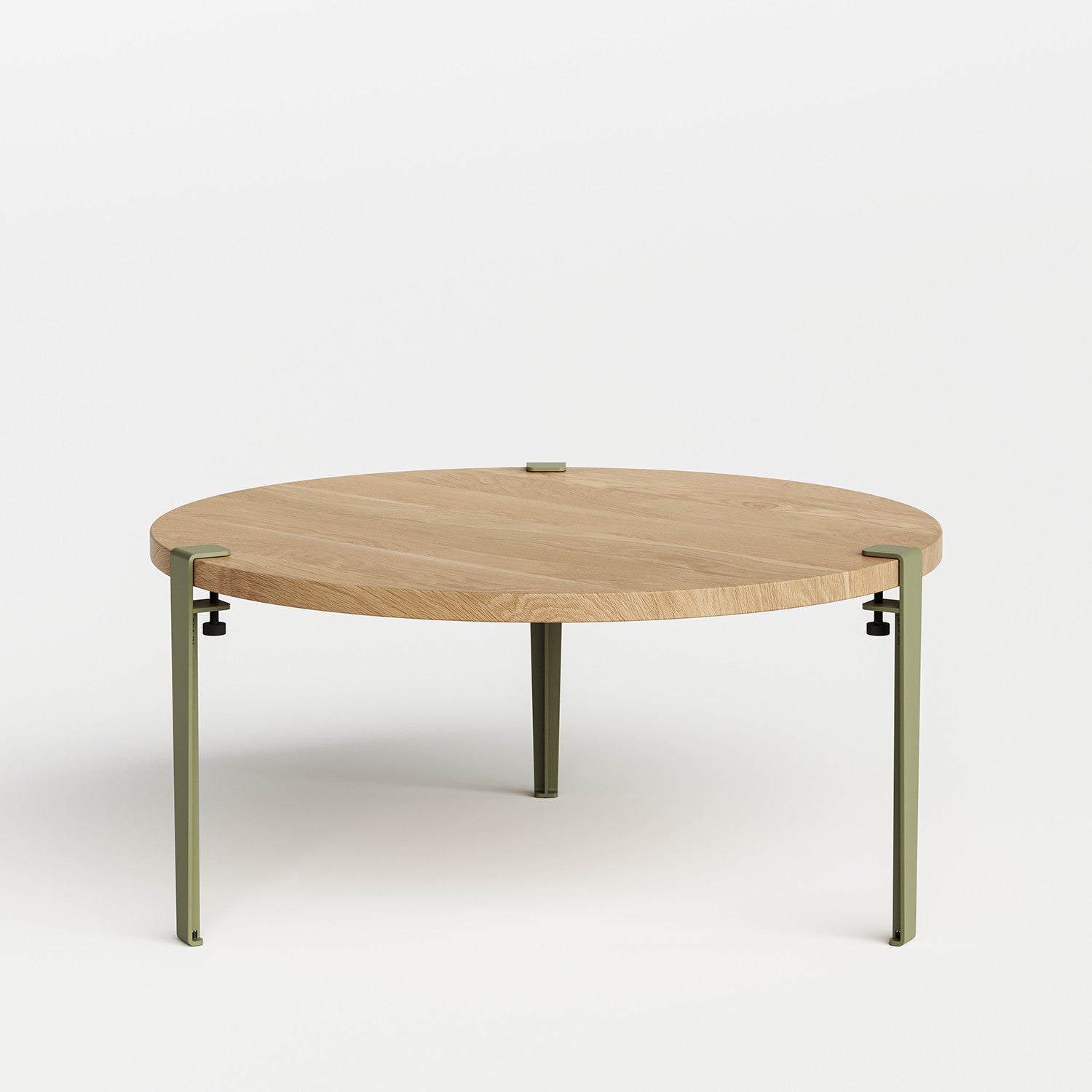 Table basse ronde TIPTOE Ø 90cm - chêne massif